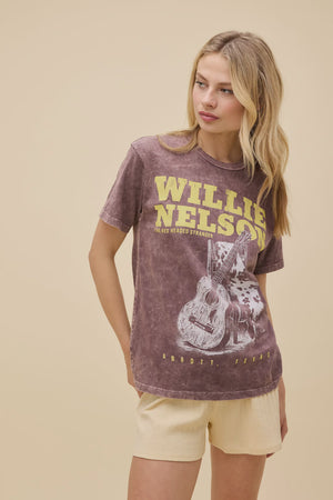 WILLIE NELSON RED HEADED STRANGER WEEKEND TEE