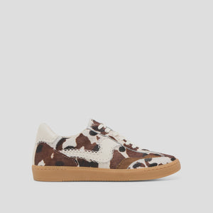 NOTICE STITCH CALF HAIR SNEAKERS