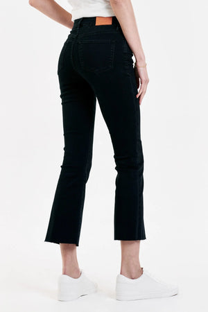 DEAR JOHN JEANNE CROPPED FLARE JEAN