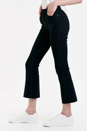 DEAR JOHN JEANNE CROPPED FLARE JEAN