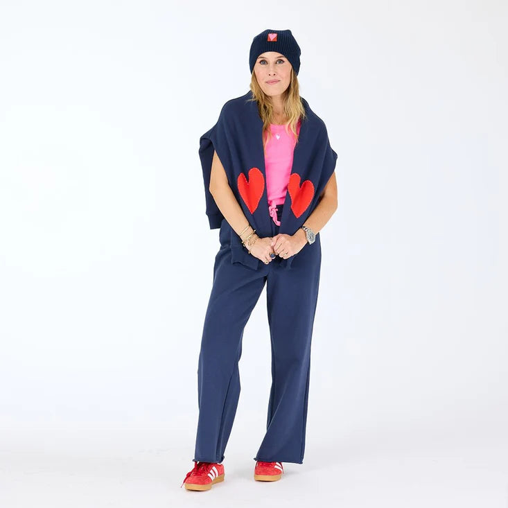 BENTON IMPERFECT HEART PATCH SWEATSHIRT