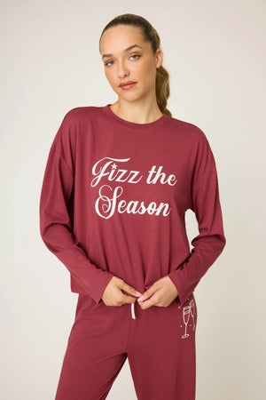 FIZZ THE SEASON SOFTEE PJ SET