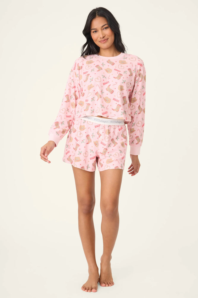 WESTERN BOYFRIEND PJ SET