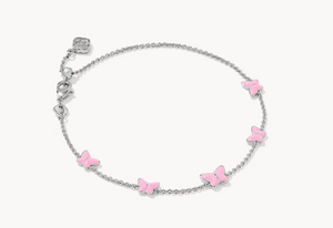 LILLIA BUTTERFLY ENAMEL DELICATE BRACELET