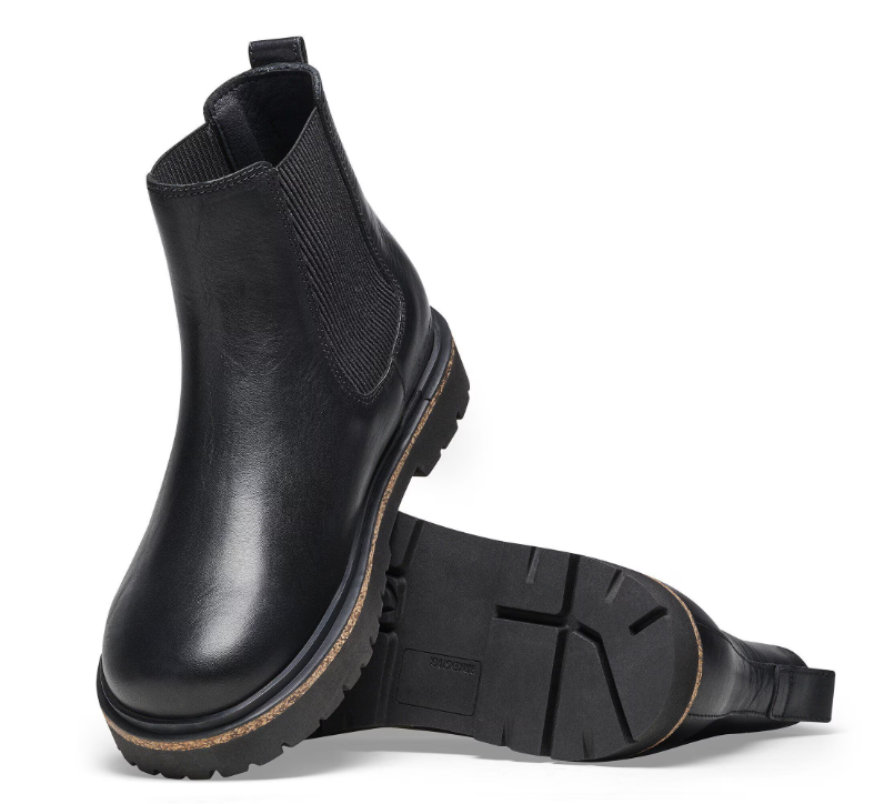 HIGHWOOD W SLIP ON LEATHER BLACK R