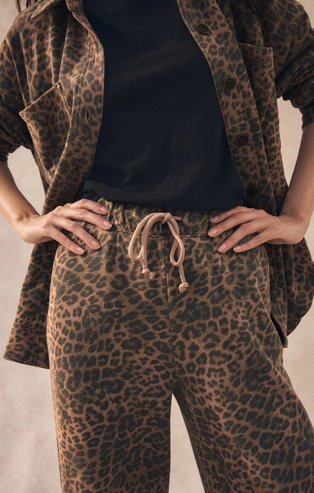 HUNTER LEOPARD KNIT PANT