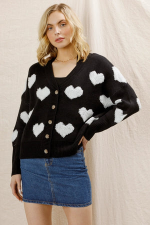 HEART CARDIGAN