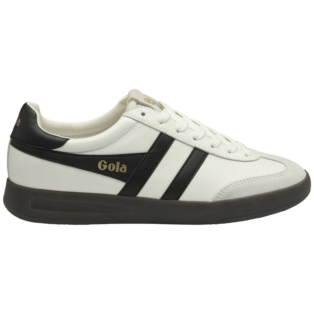CYCLONE LEATHER TRAINER WHITE/BLACK/GUM