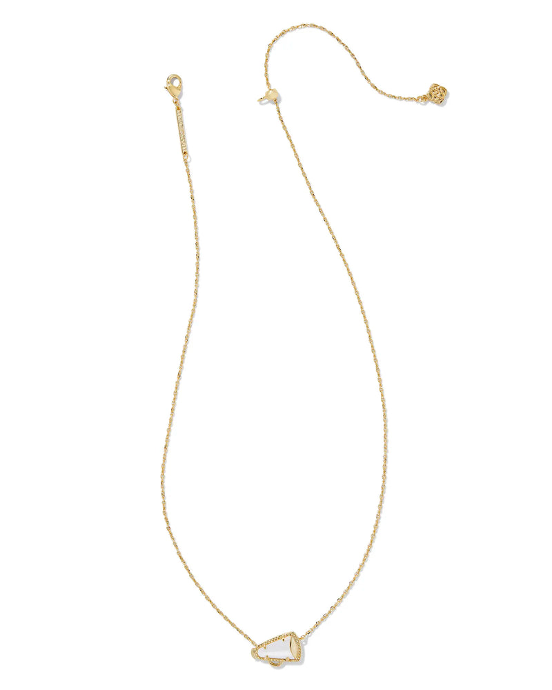 KENDRA SCOTT CHEER SHORT PENDANT NECKLACE