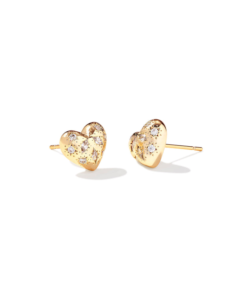 HOLLAND HEART STUD EARRING