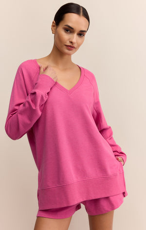 WEEKENDER V NECK ISLAND PINK ZT253919