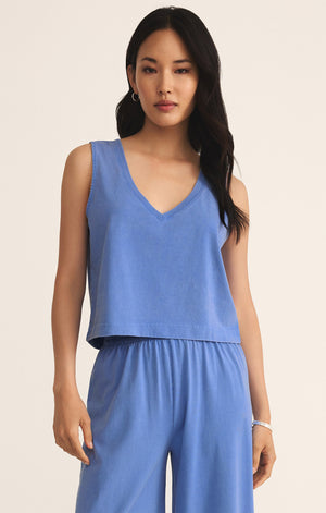 SLOANE V NECK TOP ZT242656S