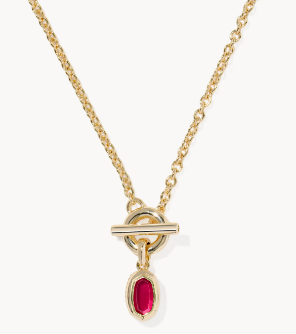 ELISA TOGGLE PENDANT NECKLACE