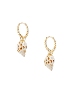OLEANA HUGGIE EARRINGS