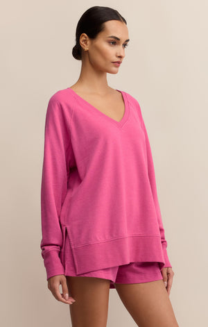 WEEKENDER V NECK ISLAND PINK ZT253919